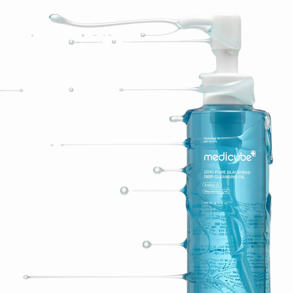 MEDICUBE Zero Pore Blackhead Deep Cleansing Oil 205ml - Гідрофільна олійка для глибокого очищення пор (до 02.2027) - фото №1 MEDICUBE Zero Pore Blackhead Deep Cleansing Oil 205ml - Гідрофільна олійка для глибокого очищення пор (до 02.2027) - фото №1